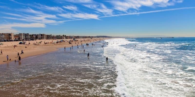 Nearby Jersey Shore beach attraction for guests enjoying a long-term stay at Latitude Suites
